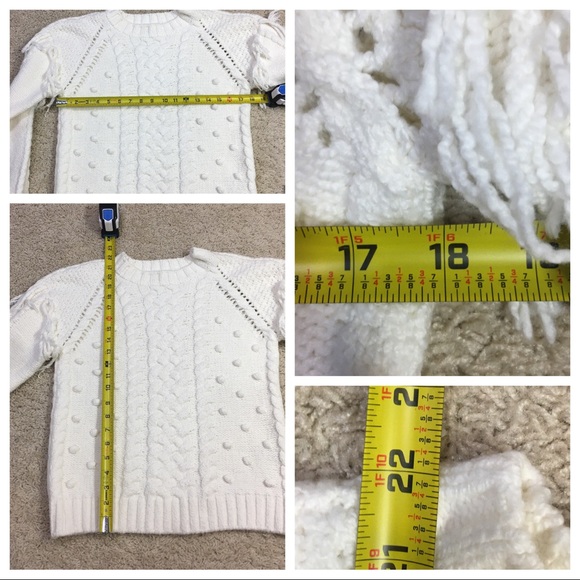 NWT! cupcakes & cashmere Angie Cable Knit Pullover - Picture 5 of 7